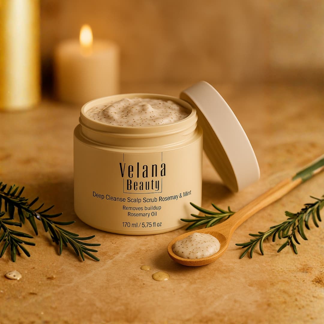 Deep Cleanse Scalp Scrub, Rosemary & Mint